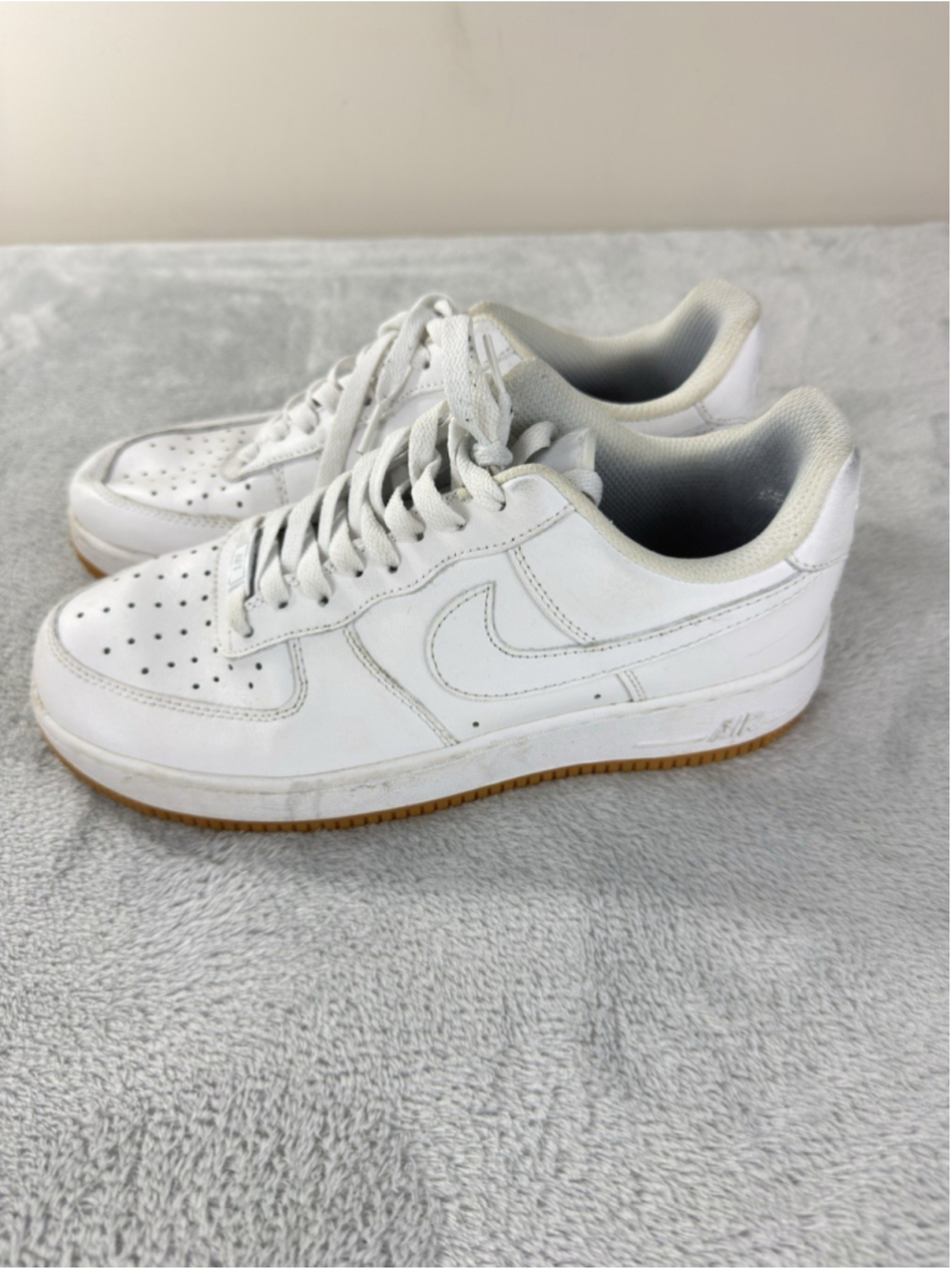 Nike Air Force 1 Low '07 White Gum Men's Size 9 US/8 UK/42.5 EU DJ2739-100 - Picture 9 of 13